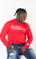 Black + Thankful Pocket Sweatshirt