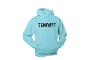 Feminist • Teal + Black Sweatshirt
