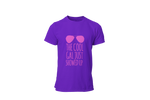 The Cool Gal Just Showed Up • Team Purple + Pink Tee