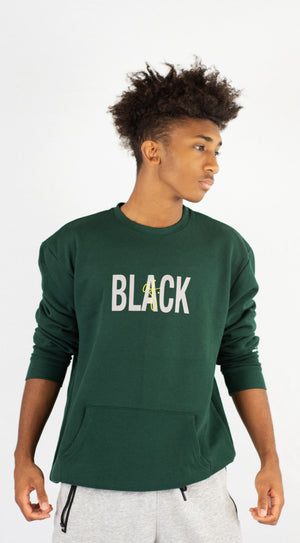 Black AF Pocket Sweatshirt