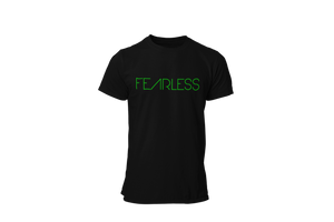 Fearless • Black + Emerald Tee