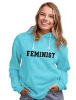 Feminist • Teal + Black Sweatshirt