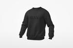 Gay • Blue + Black Sweatshirt