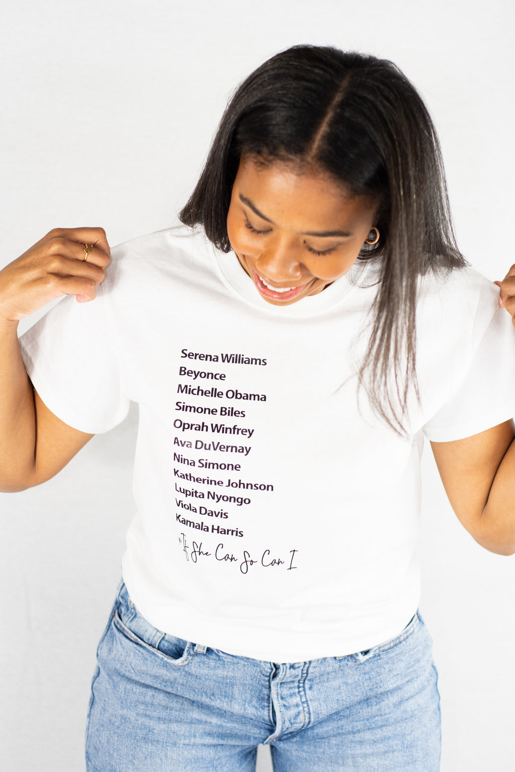 If She Can, So Can I T-shirt